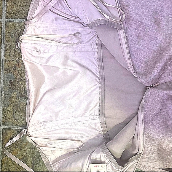 NWT BCBGeneration light mauve dress w sheer overlay - Picture 16 of 16